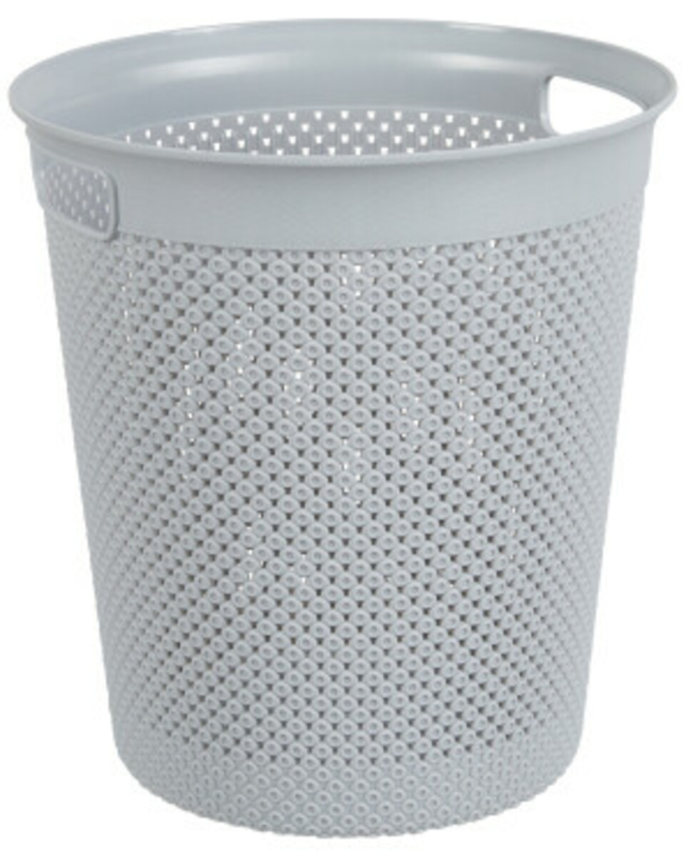 Bild 1 von Hellgrauer Papierkorb, ca. 12 l, hellgrau
