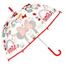 Bild 1 von Minnie Maus Regenschirm mit Allover-Motiv ROT / TRANSPARENT / BUNT