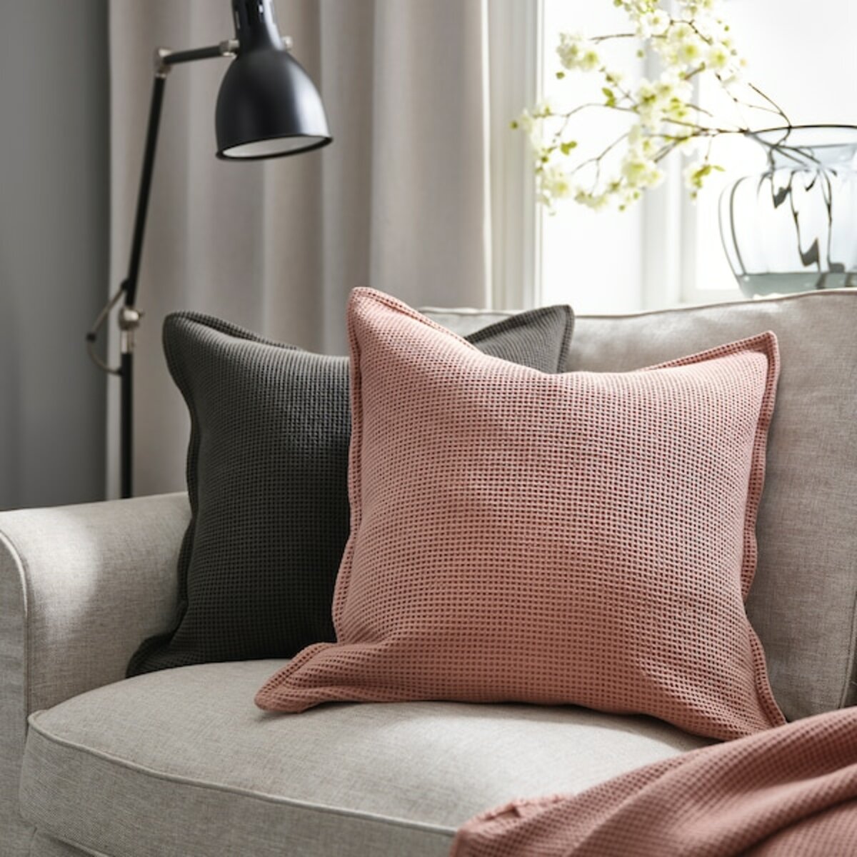 Bild 4 von KLOTSTARR  Plaid, blassrosa 130x170 cm