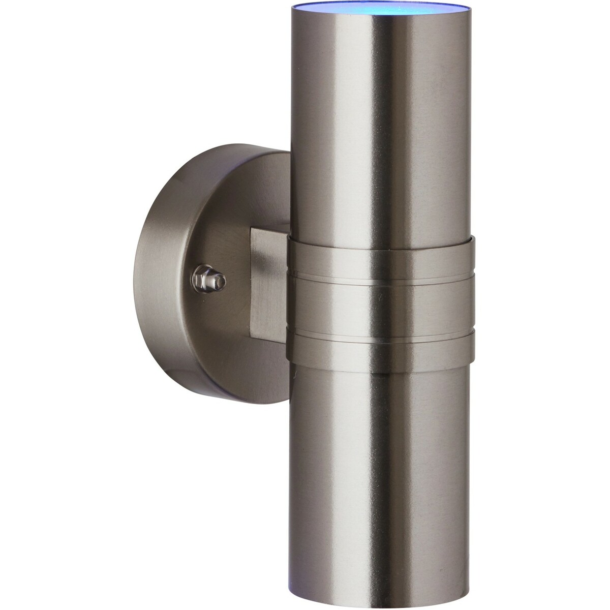 Bild 1 von Brilliant LED-Außenwandleuchte Sanders Edelstahl 8 W