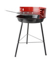 Bild 1 von Grill, ca. 33 x 53,5 cm, rot/schwarz