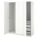 Bild 1 von PAX / FORSAND  Schrankkombination, weiß/weiß 150x60x201 cm