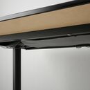 Bild 3 von BEKANT  Schreibtisch, schwarz gebeiztes Eschenfurnier/schwarz 140x60 cm