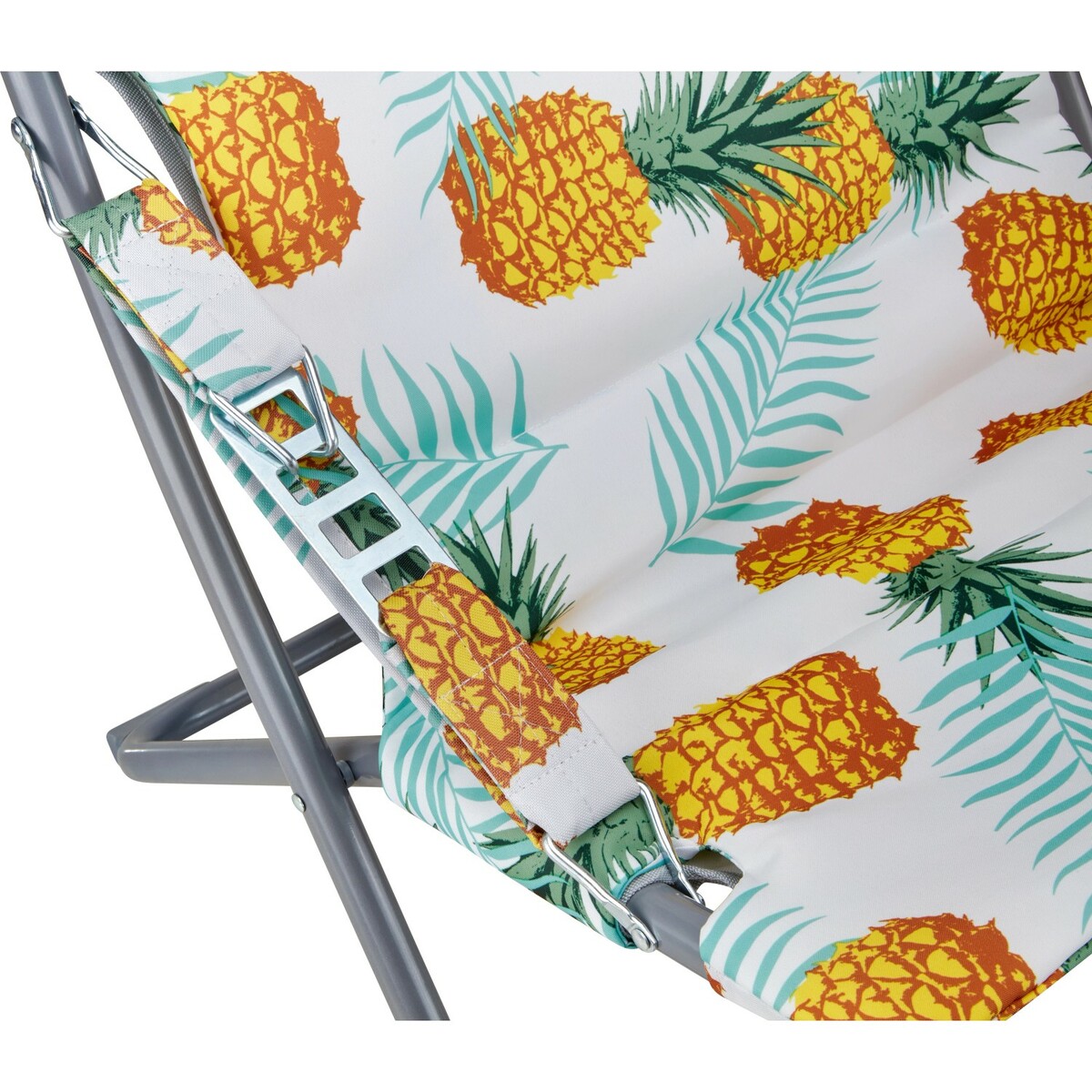 Bild 4 von Campingstuhl Palmelo Verstellbar Ananasmuster
