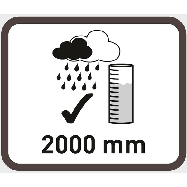 Bild 4 von 3 Personen Kuppel-Zelt 200 x 180 x 120 cm mit Belüftung und Mückennetz