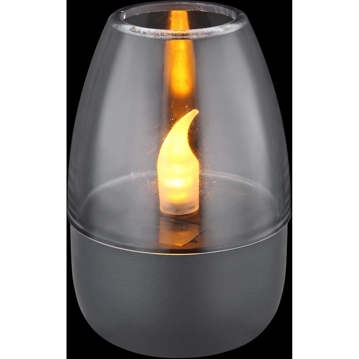 Bild 3 von Globo LED-Solarleuchte Dunkelgrau