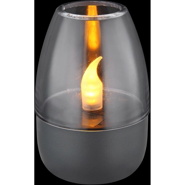 Bild 3 von Globo LED-Solarleuchte Dunkelgrau
