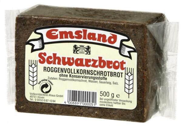 Bild 1 von Emsland Schwarzbrot