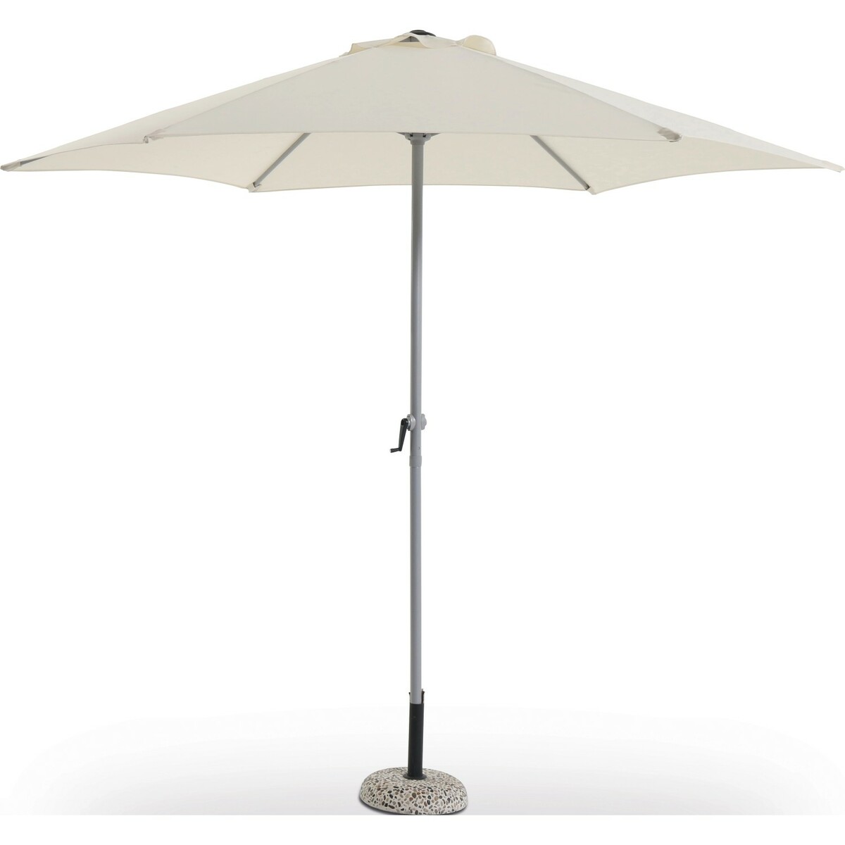 Bild 3 von Marktschirm Floresta Ø 266 cm Natural mit Kurbelmechanik