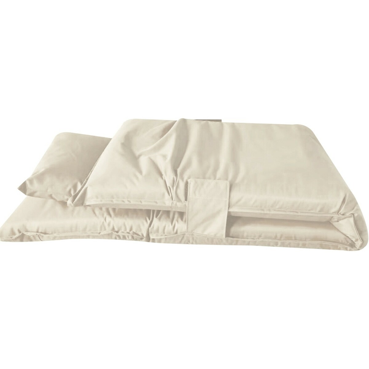 Bild 4 von Acamp Bodenliege Tony 190 cm x 56 cm x 9 cm Reißverschluss Kissen Beige