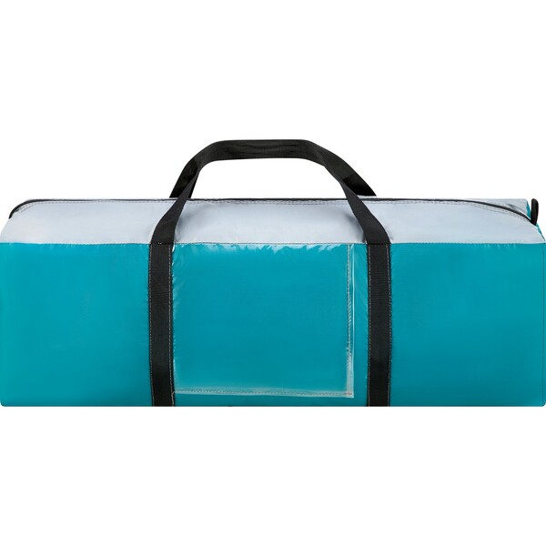 Bild 2 von Vier-Personenzelt mit Glasfaserrahmen Türkis-Grau 460 cm x 220 cm x 175 cm