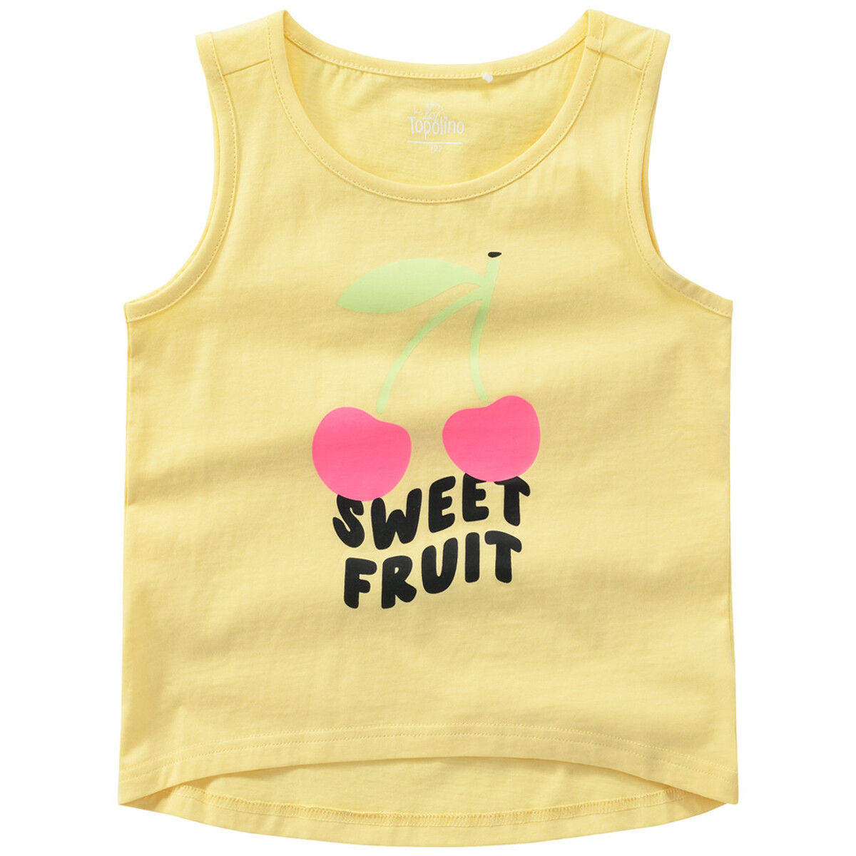 Bild 1 von Mädchen Top mit Neon-Print HELLGELB