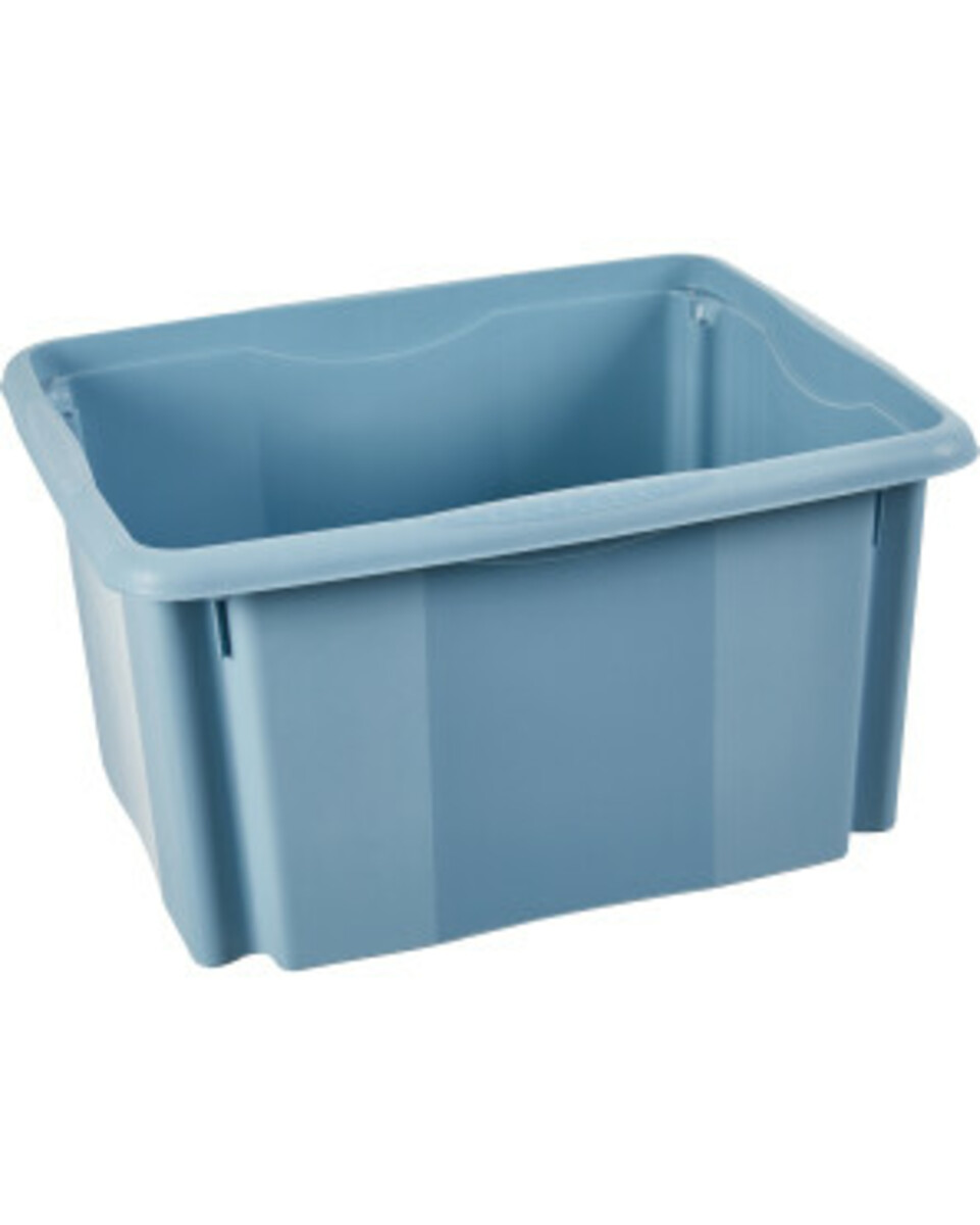 Bild 1 von keeeper Dreh- und Stapelbox emil, ca. 24 l, 34,5 x 22 x 41 cm, blau
