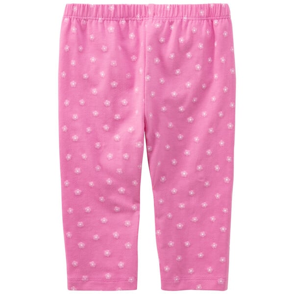 Bild 1 von Baby Capri-Leggings mit Blumen-Allover PINK