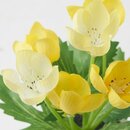 Bild 4 von FEJKA  Topfpflanze, künstl/+Topf 3er-Set, drinnen/draußen gelb/rosa lila 6 cm