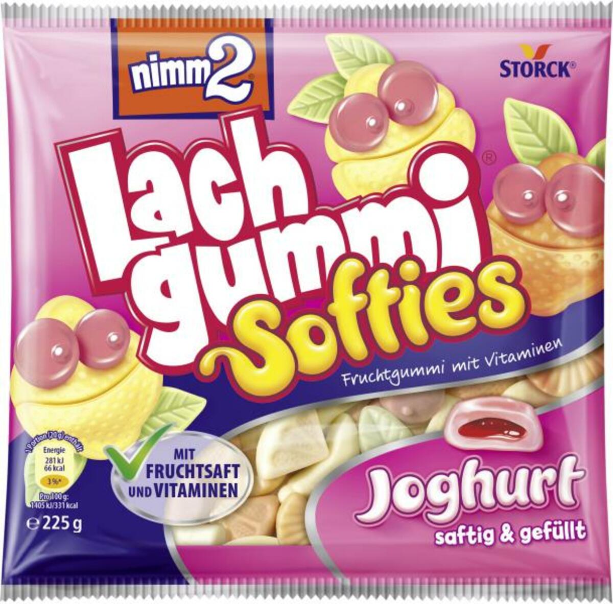 Bild 1 von Nimm2 Lachgummi Softies Joghurt