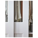 Bild 2 von PAX / GRIMO  Kleiderschrank mit Schiebetüren, weiß/Klarglas weiß 200x66x236 cm