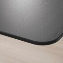Bild 4 von BEKANT  Schreibtisch sitz/steh, schwarz gebeiztes Eschenfurnier/schwarz 160x80 cm