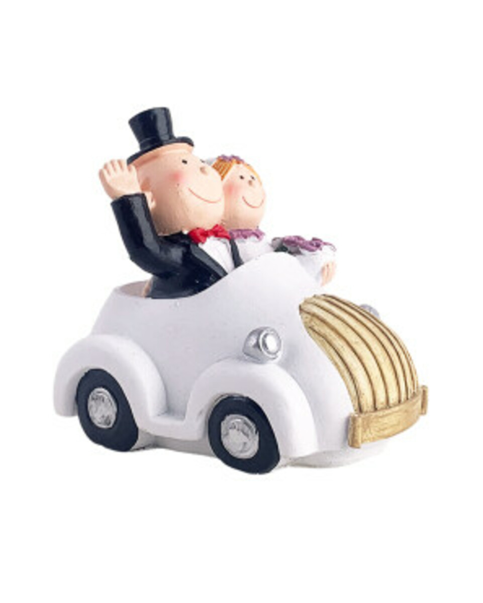 Bild 1 von Spardose Hochzeit, ca. 13 x 8,5 x 12 cm, schwarz/weiß