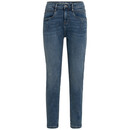 Bild 1 von Damen Skinny-Jeans mit Used-Waschung BLAU