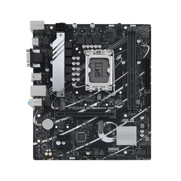 Bild 1 von PRIME B760M-K D4, DDR4, LGA 1700, micro ATX Mainboard