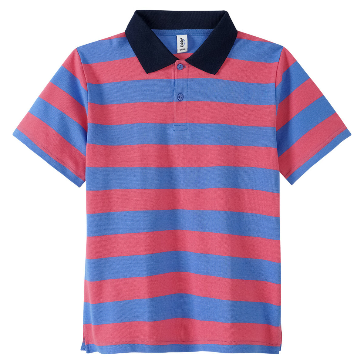 Bild 1 von Jungen Poloshirt mit Streifen BLAU / ROT