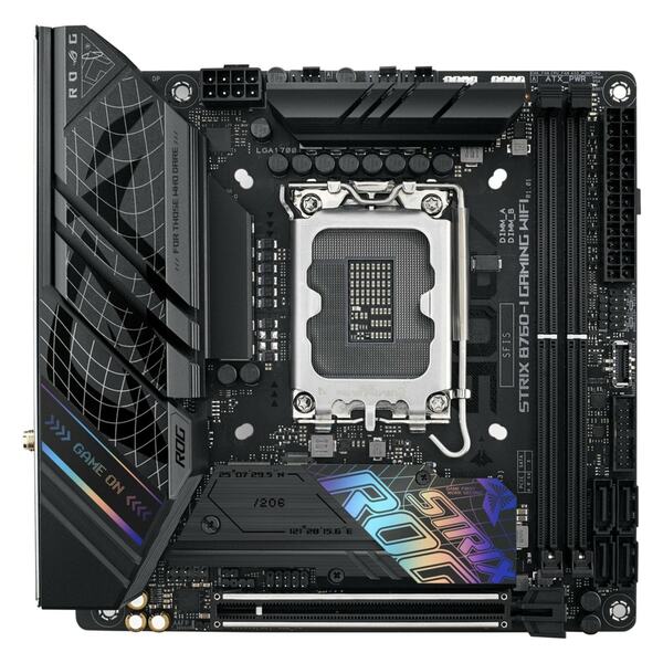 Bild 1 von ROG STRIX B760-I GAMING WIFI, DDR5, LGA 1700, mini ITX Mainboard