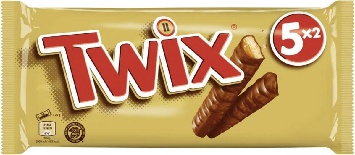 Bild 1 von Twix Schokoriegel Multipack