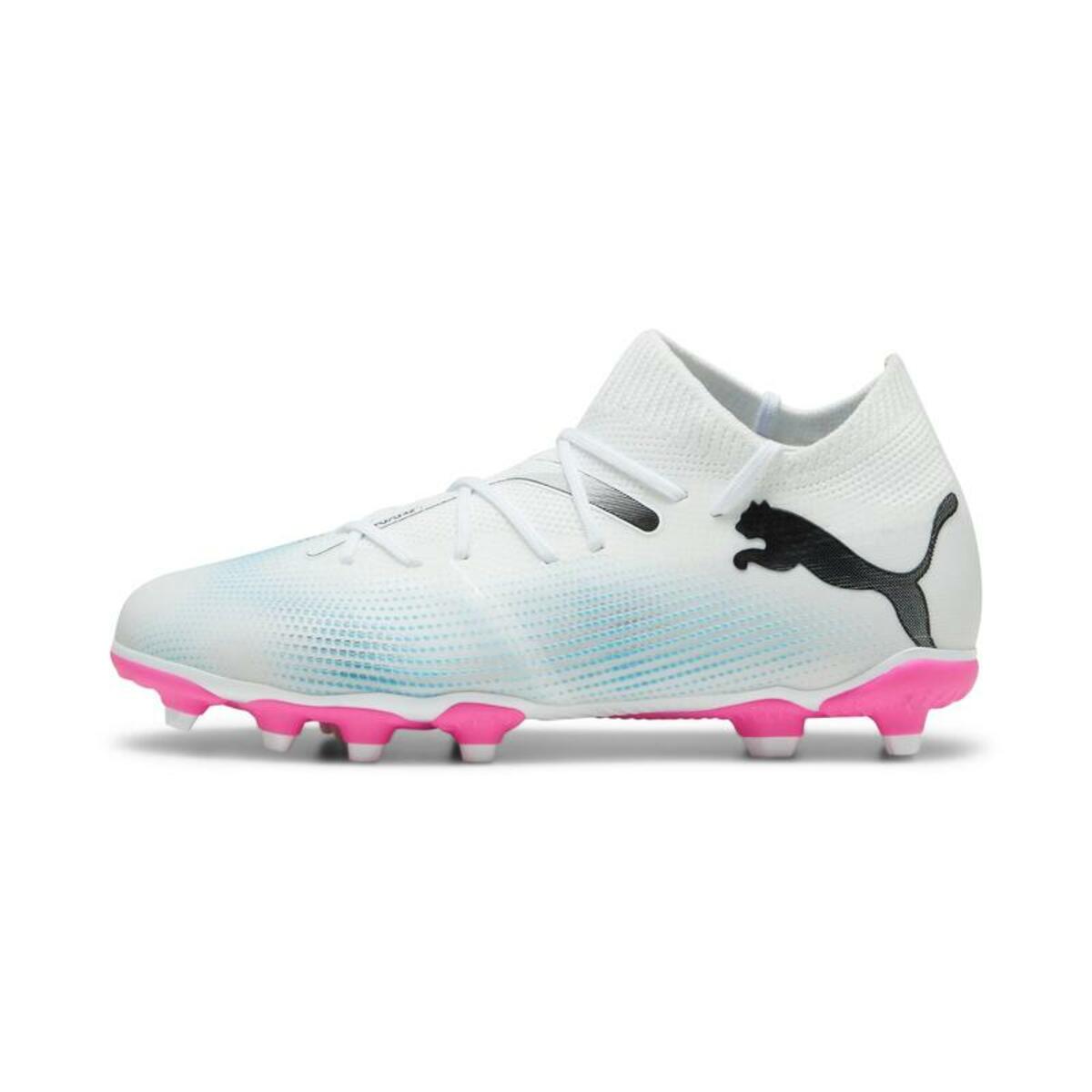Bild 1 von PUMA Kinder Fussball Nockenschuhe FG/AG - Puma Future 7 Match white/black/poison pink