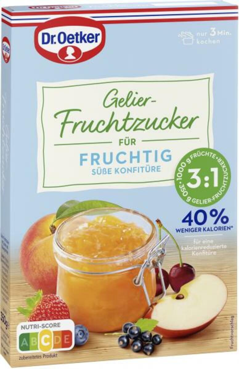 Bild 1 von Dr. Oetker Gelier-Fruchtzucker 3:1