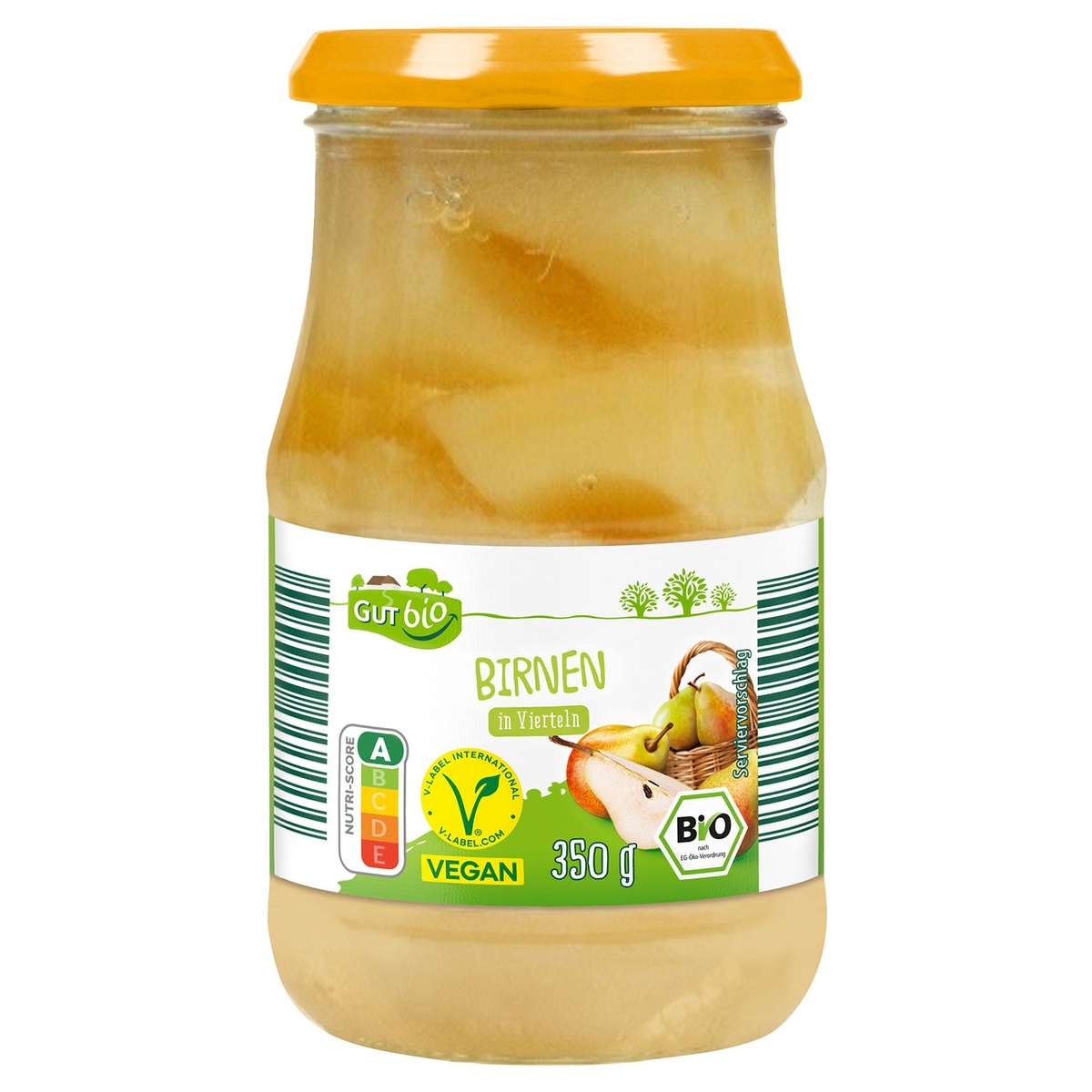 Bild 1 von GUT BIO Bio-Obstkonserven 350 g