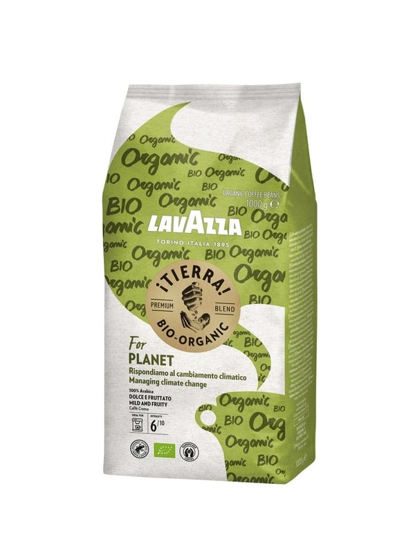 Bild 1 von Lavazza Bio Tierra Organic ganze Bohne 100 % Arabica-Bohnen (1 kg)