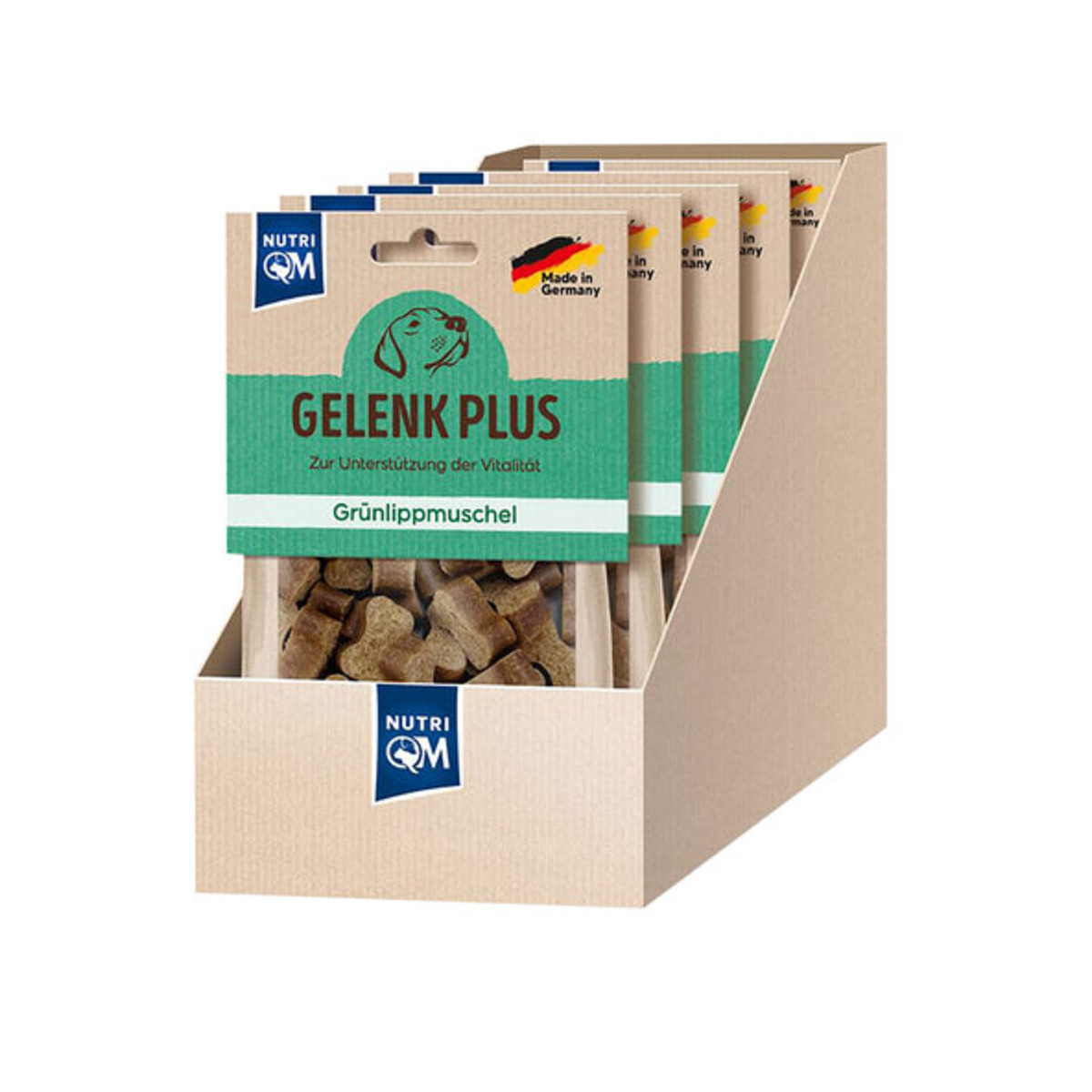 Bild 1 von Hunde-Snack Gelenk, Grünlippmuschel, 5 x 125 g