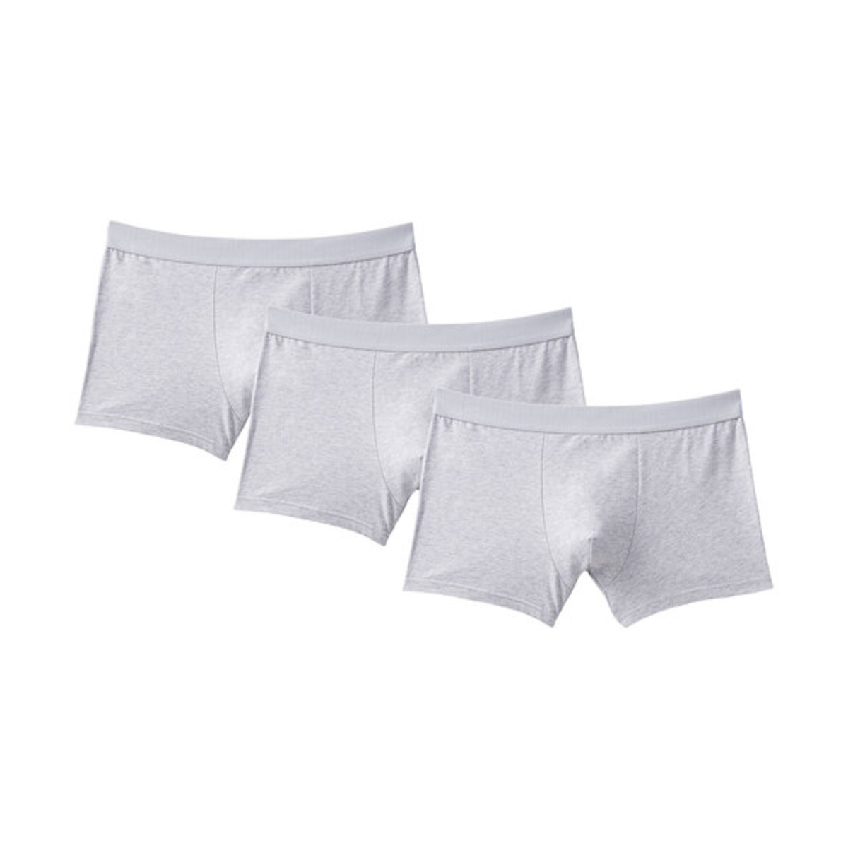Bild 1 von Retro-Boxershorts, grau, Xxl, 3er Set