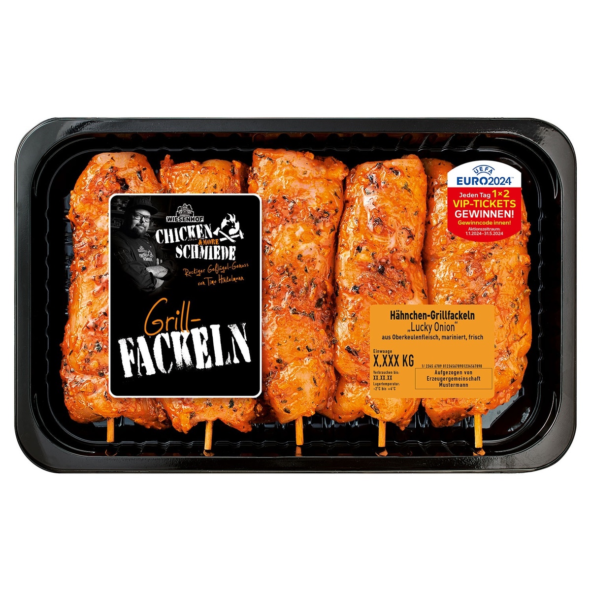 Bild 1 von WIESENHOF Chicken-&-more-Schmiede Grillfackeln 450 g