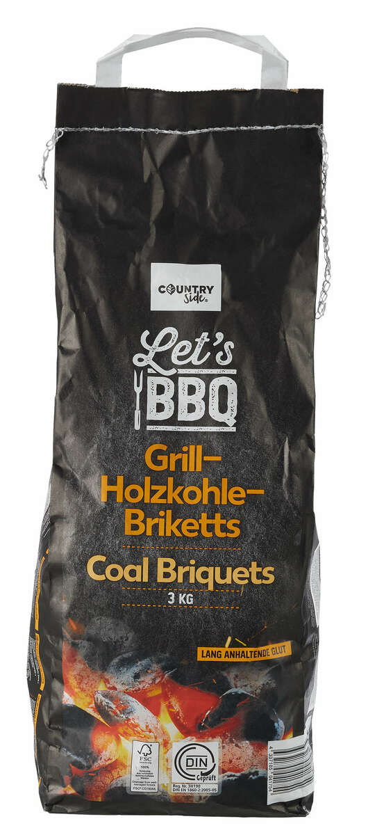 Bild 1 von COUNTRYSIDE® Grill-Holzkohlebriketts
