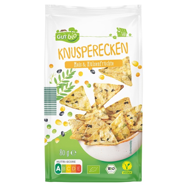 Bild 2 von GUT BIO Bio-Knusperecken 80 g