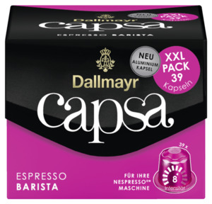 Dallmayr XXL Nespresso Kaffeekapseln Espresso Barista (218 g)