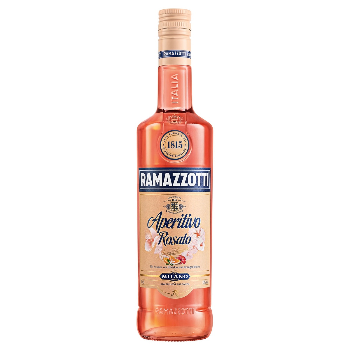 Bild 1 von RAMAZZOTTI Kräuterlikör, Crema oder Aperitivo Rosato 0,7 l
