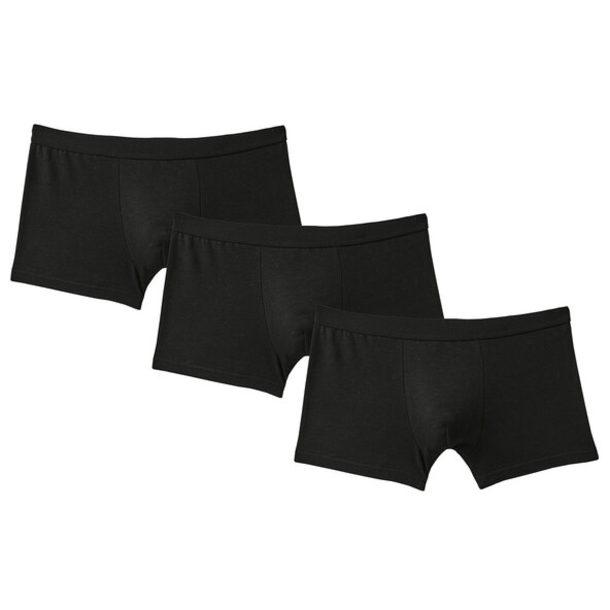 Bild 1 von Retro-Boxershorts, schwarz, XL, 3er Set