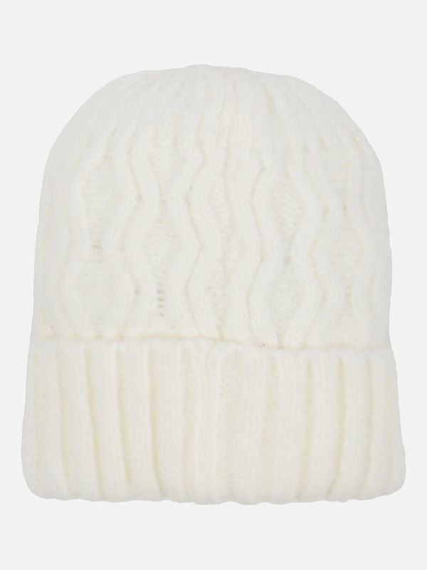 Bild 2 von Damen Strickmütze unifarben
                 
                                                        Weiß