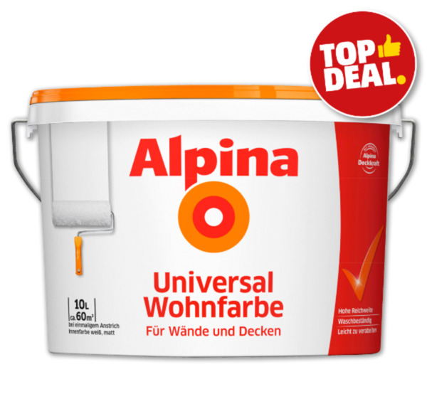 Bild 1 von ALPINA Universal Wohnfarbe*