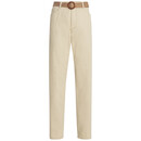 Bild 1 von Damen Mom-Jeans mit Bindegürtel HELLBEIGE