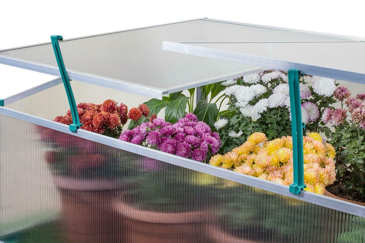 Bild 4 von GARTEN Frühbeet aus Aluminium 100 x 60 x 30/40 cm