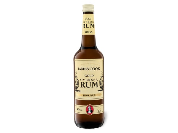 Bild 1 von JAMES COOK Echter Übersee Rum 40% Vol