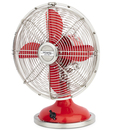 Bild 2 von H.Koenig JOE50 Metall-Ventilator rot