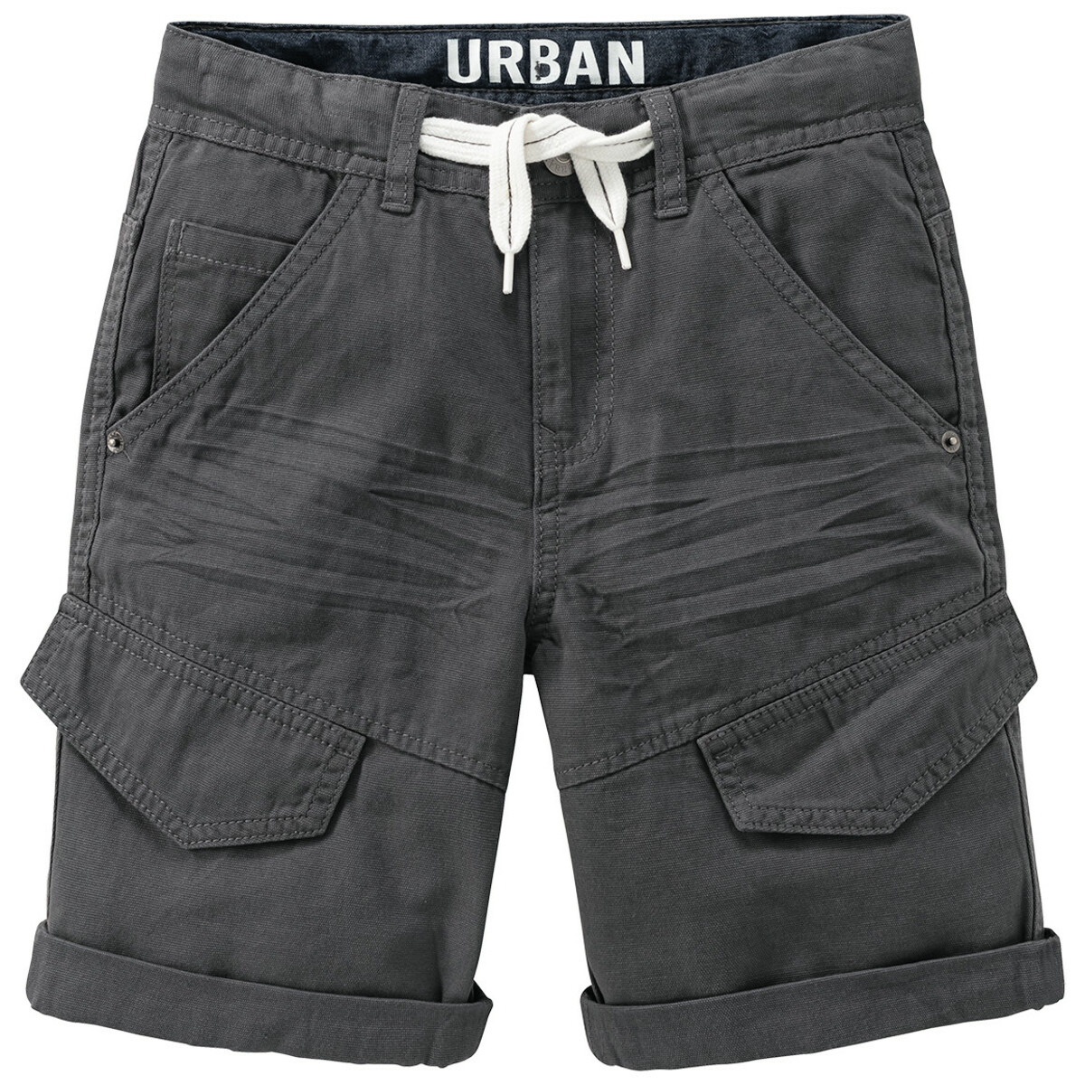 Bild 1 von Jungen Cargoshorts mit Tunnelzug DUNKELGRAU