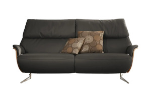 Leder-Sofa 3-sitzig Elin