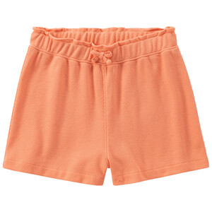 Mädchen Shorts mit Zierschleife HELLORANGE