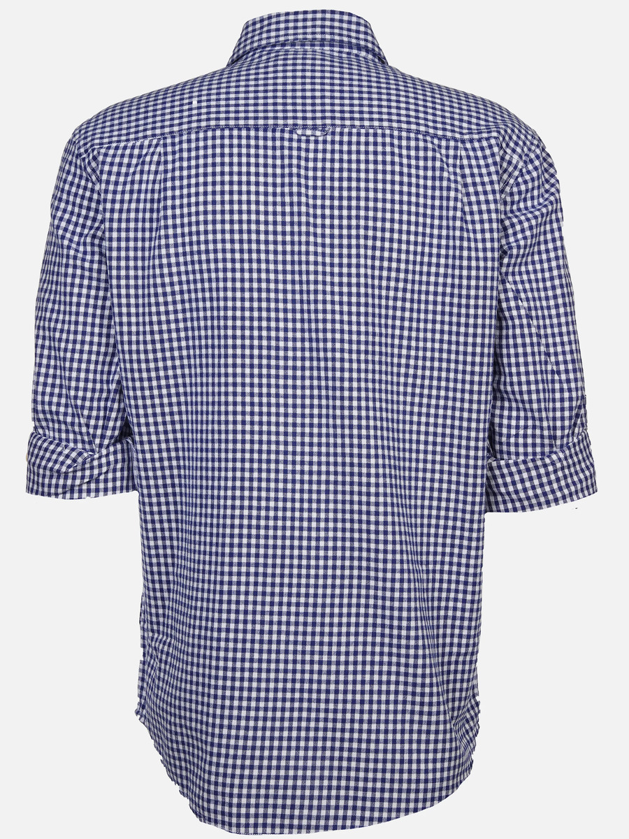 Bild 2 von Herren Trachtenhemd mit Stickerei
                 
                                                        Blau